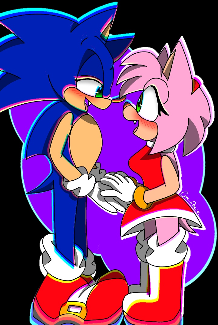 My fav ship 🥺❤️❤️😸✨✨ #sonic #amy #sonamy💙💖 #sonamy💙💖fanart #edit