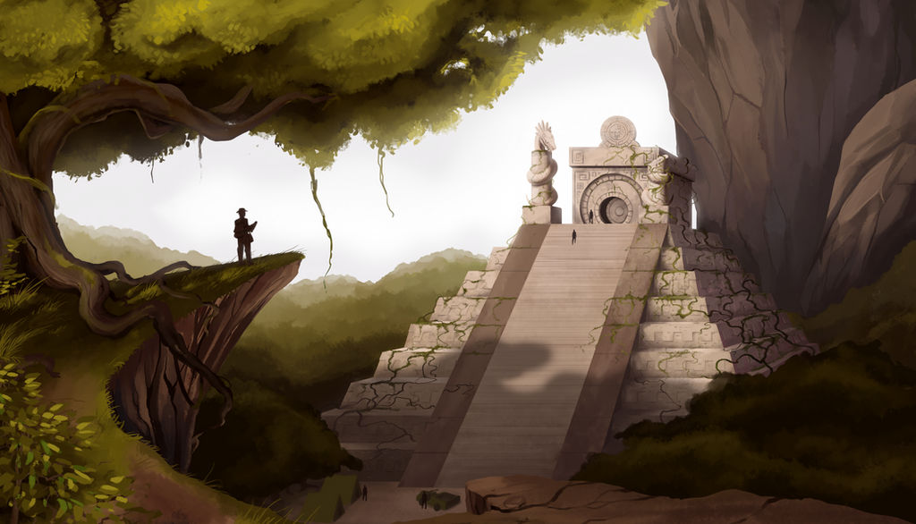 Deviantart Aztec Ritual Aztec Temple by brianboyster on DeviantArt