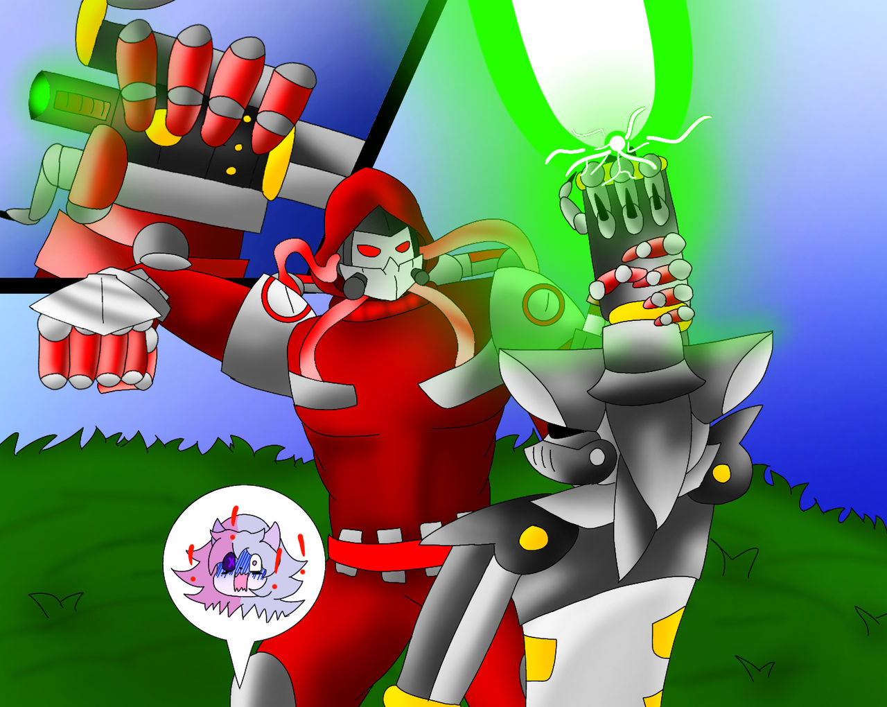 Mepios Robot MEPIOS THE REDHOOD(exterminate to sashley)chapter2 by mepios1234 on ...