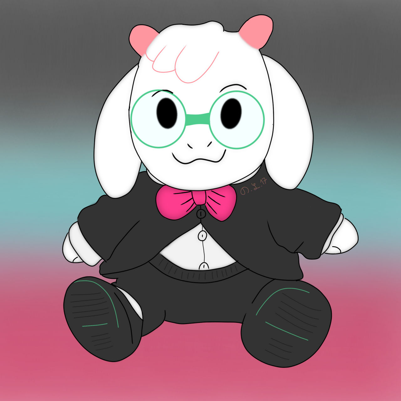 CH2 Butler Ralsei Peluche! (Fangamer Base) by DevLuca17 on DeviantArt