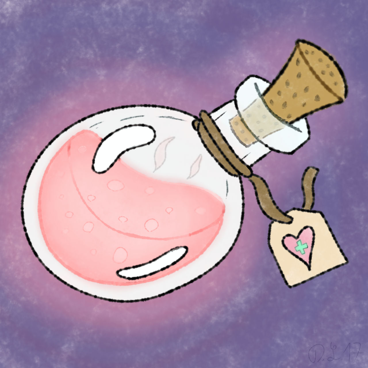 Exploding Potion Drawing My Drawing from 'DA Tutorial Potion' by DevLuca17 on DeviantArt