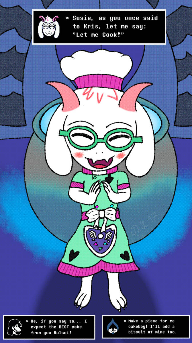 Gordon Ralsei Let Ralsei Cook! by DevLuca17 on DeviantArt