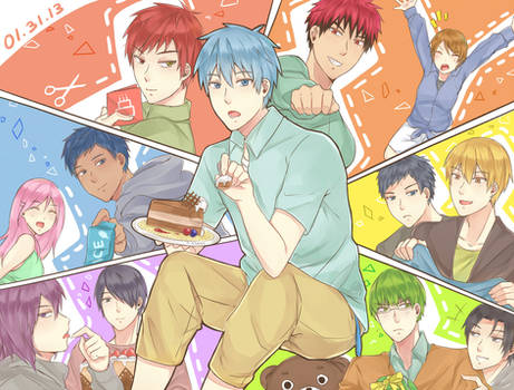 Kuroko no basuke - HBD kuroko