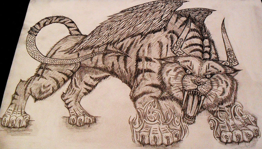 Mythical tiger