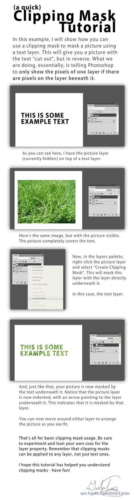 Clipping Mask Tutorial by darue on DeviantArt