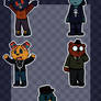 Night in the Woods Stickers