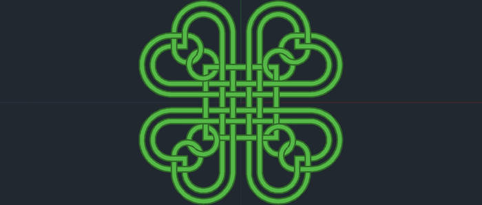 Lucky Clover - Celtic Knot