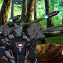War Machine Infinity War animated