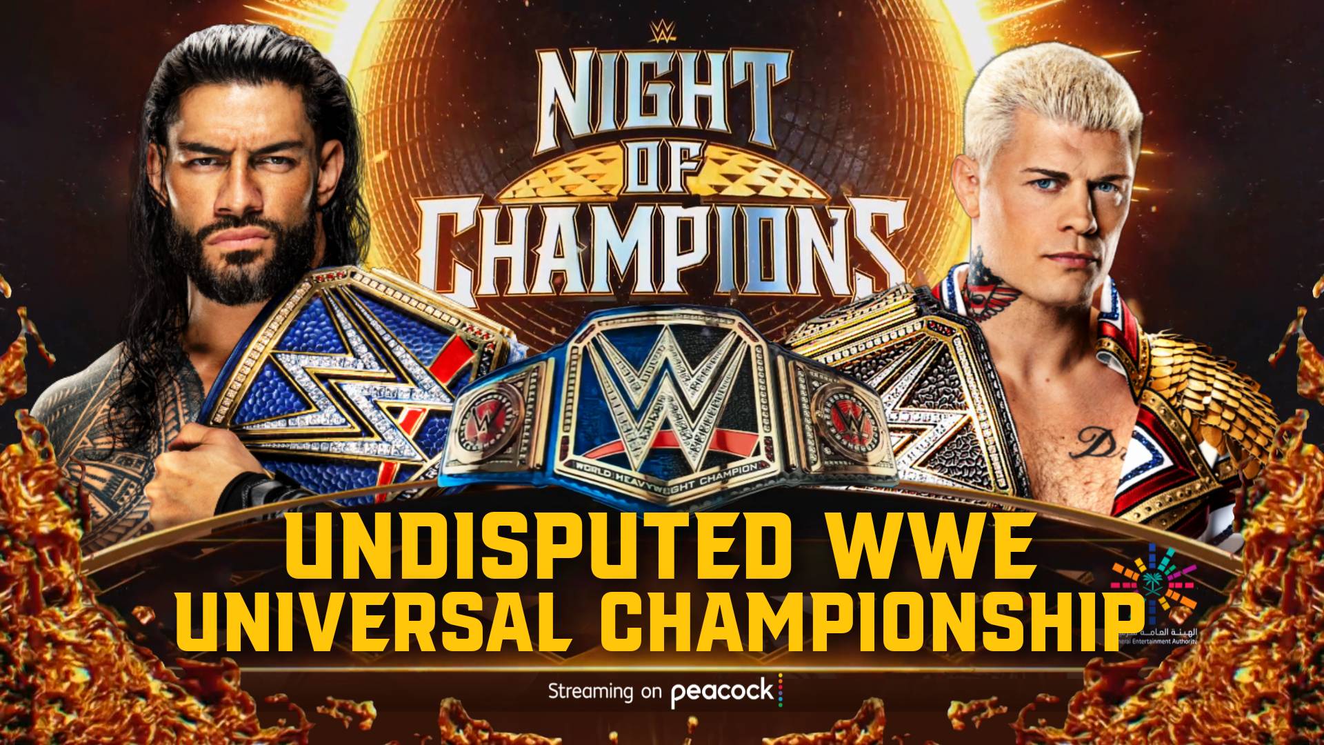 Undisputed WWE Universal Championship Match by nerosingh on DeviantArt