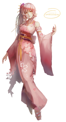[ I - Render ] Kimono Girl