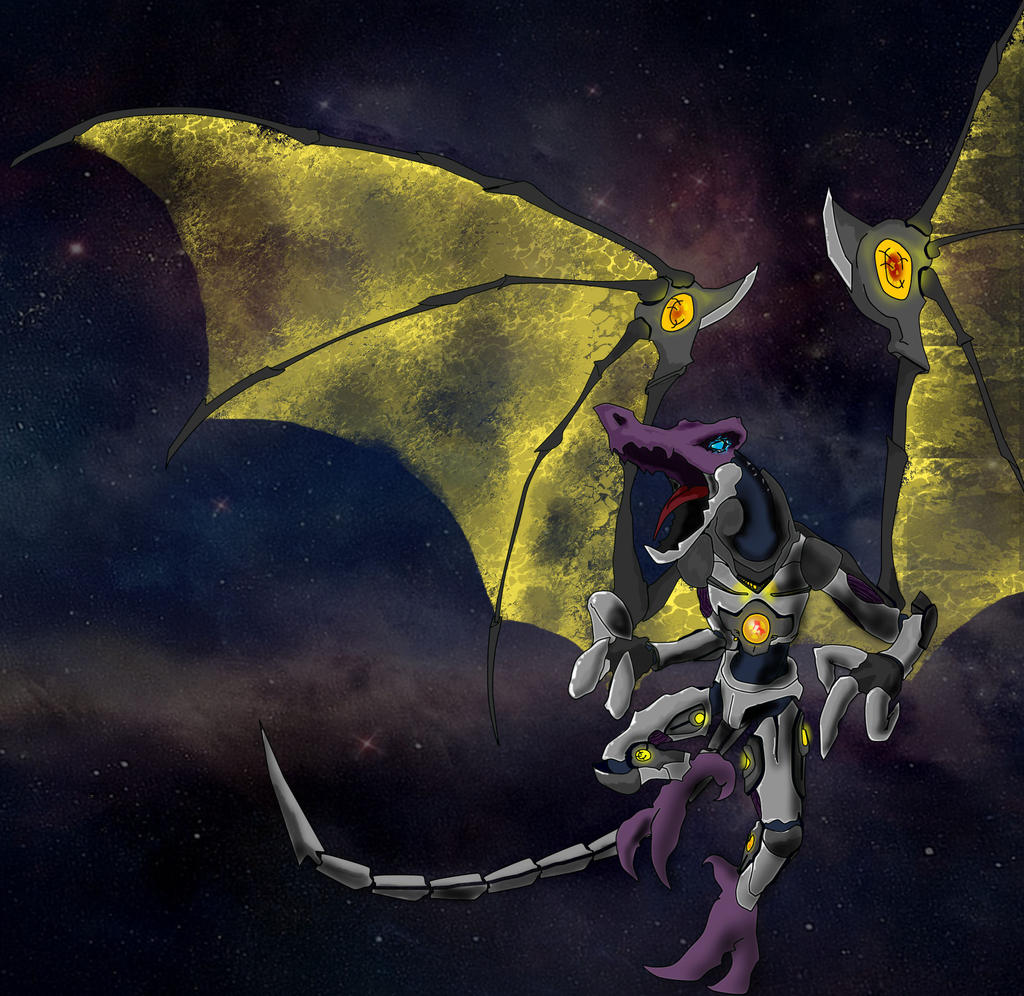 Meta ridley by Zhagur on DeviantArt