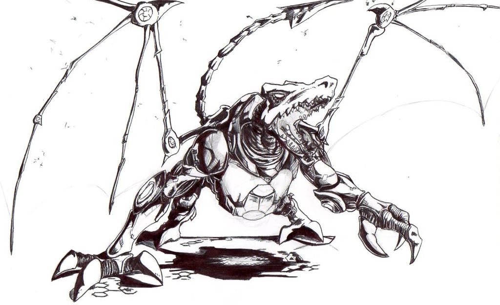 Meta ridley by Zhagur on DeviantArt