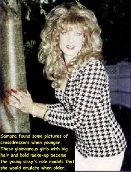 A young crossdressers Role Model