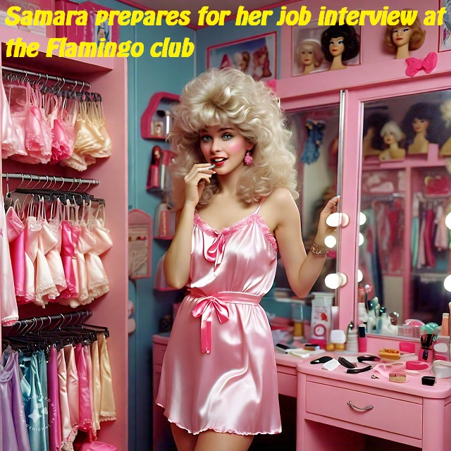 Samara prepares for her job interview