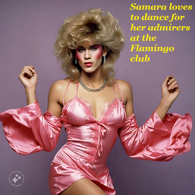 Samara loves to dance for her admirers