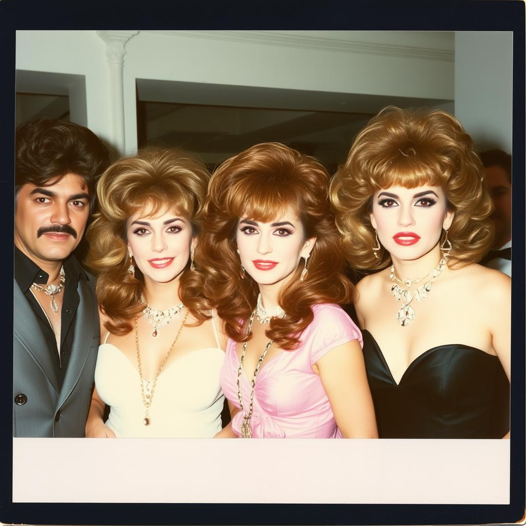 Vintage Tranny Polaroid, 1985