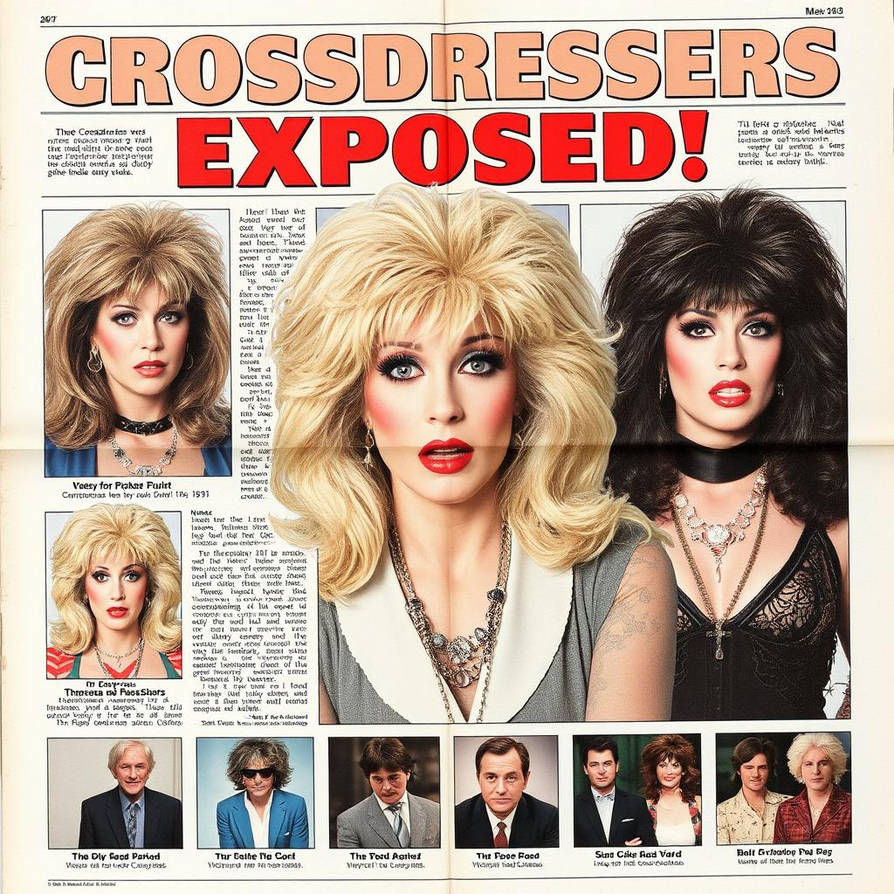 Anonymous Magazine Sensational Magazine Article, 1980s by lorrainesydney on DeviantArt