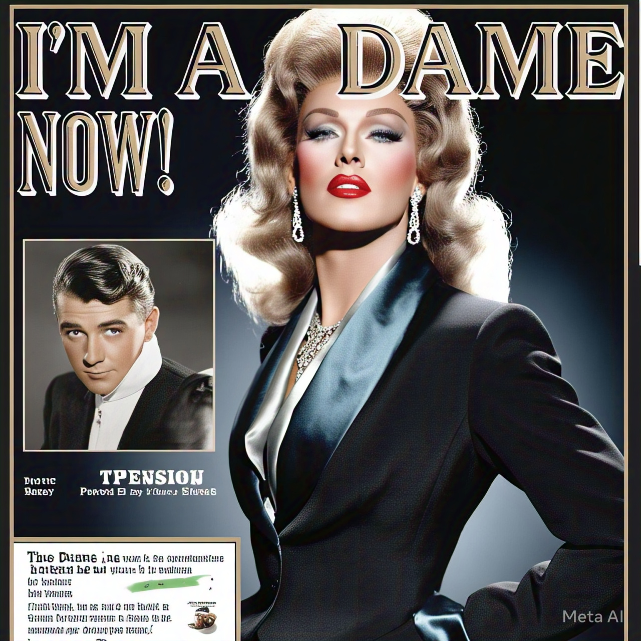 Sensational Magazine Front cover, 1940s
