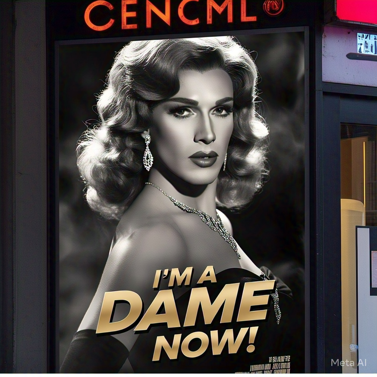Poster for 1940s Film noir