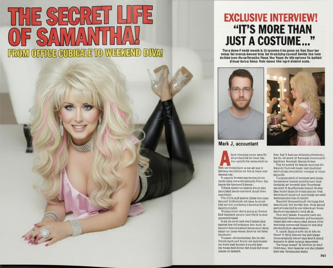 The secret life of Samantha! Weekend Diva!