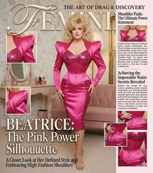 Beatrice: The Pink Power Silhouette