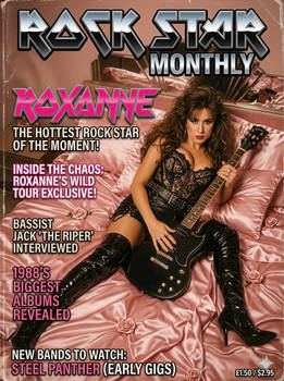 Roxanne: The Hottest Transvestite Rock Star!