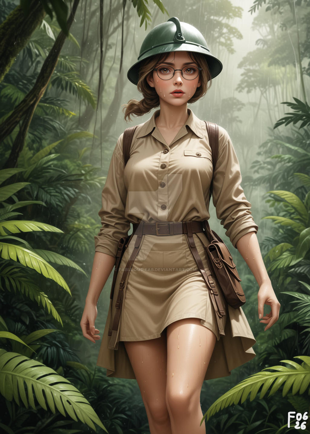 Forest Explorer Model Forest Explorer by fabulous-fab on DeviantArt