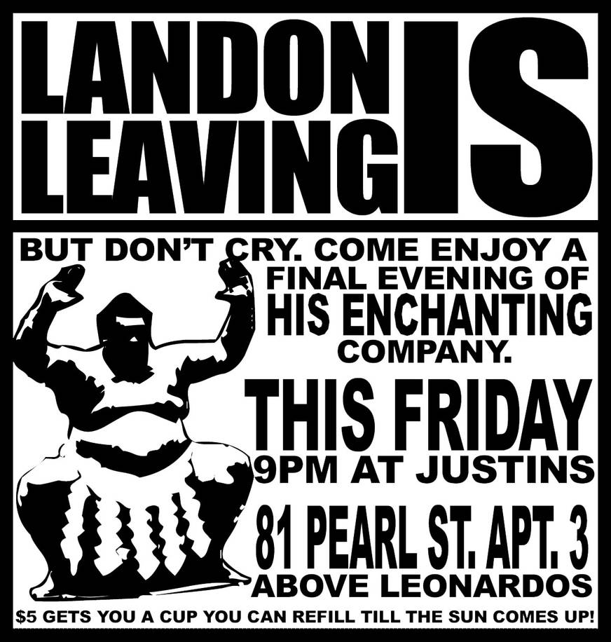 Poster For A Going Away Party By JustinGonyea On DeviantArt poster-for-a-going-away-party-by-justingonyea-on-deviantart