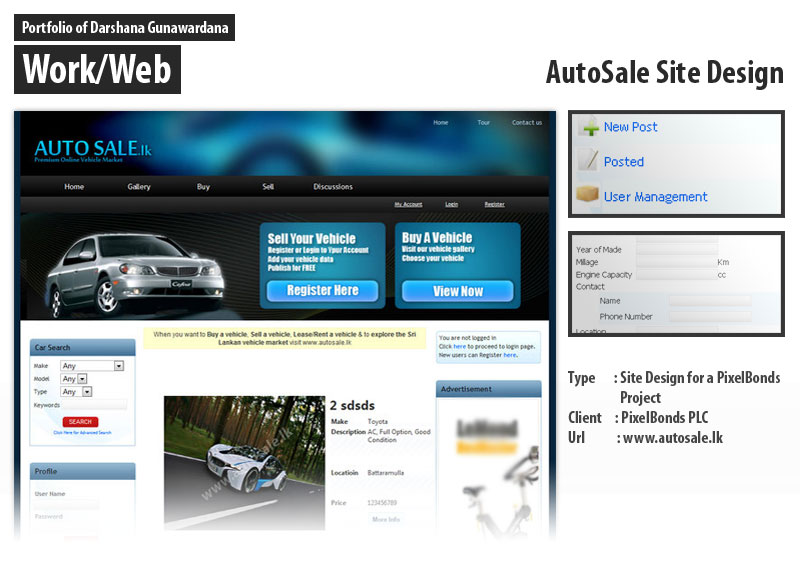 AutoSale Website