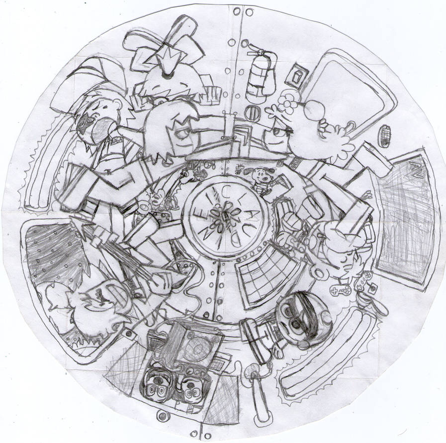 My first orbital drawing to NASA by claudinei230 on DeviantArt