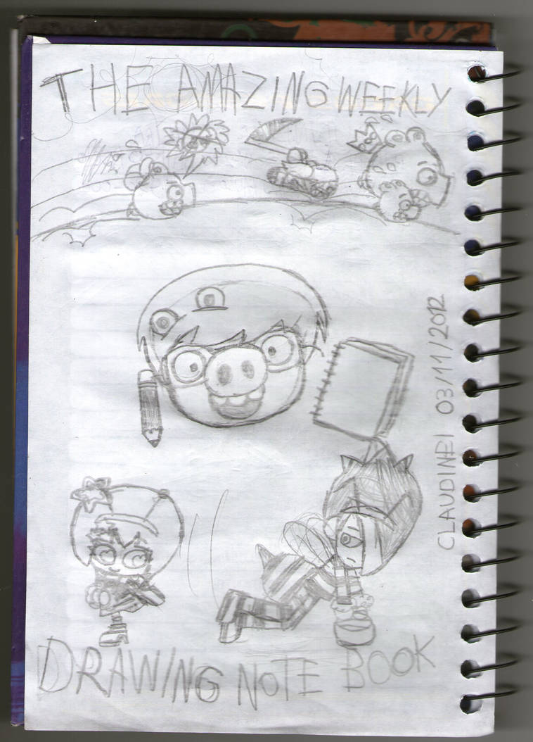 The Amazing Drawing Note Book by claudinei230 on DeviantArt