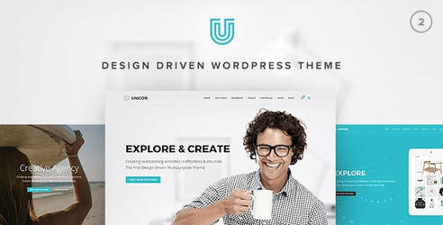 Unicon   Design-Driven Multipurpose Theme by minti