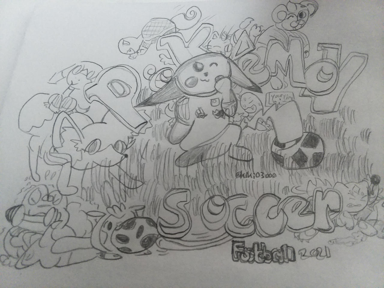 Pokemon Soccer Football - Part 2 (w/ fixed typo!)