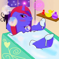 Icefire's Bath time