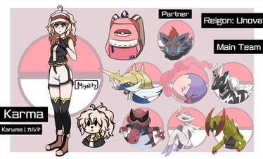 .:[Pokemon OC] - Karma Reference Sheet:.