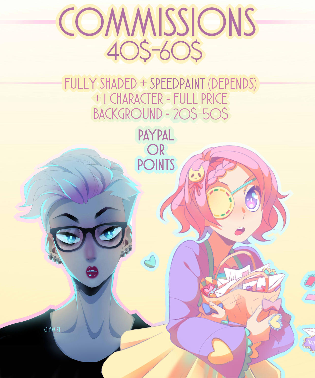 Commissions Open By Glamist On Deviantart Commissions Open By Glamist On Deviantart