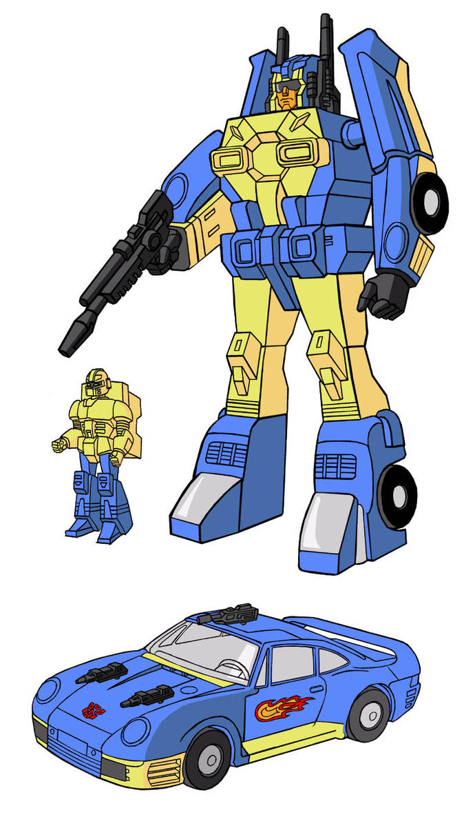 Transformers Cartoon Character Model Sheets