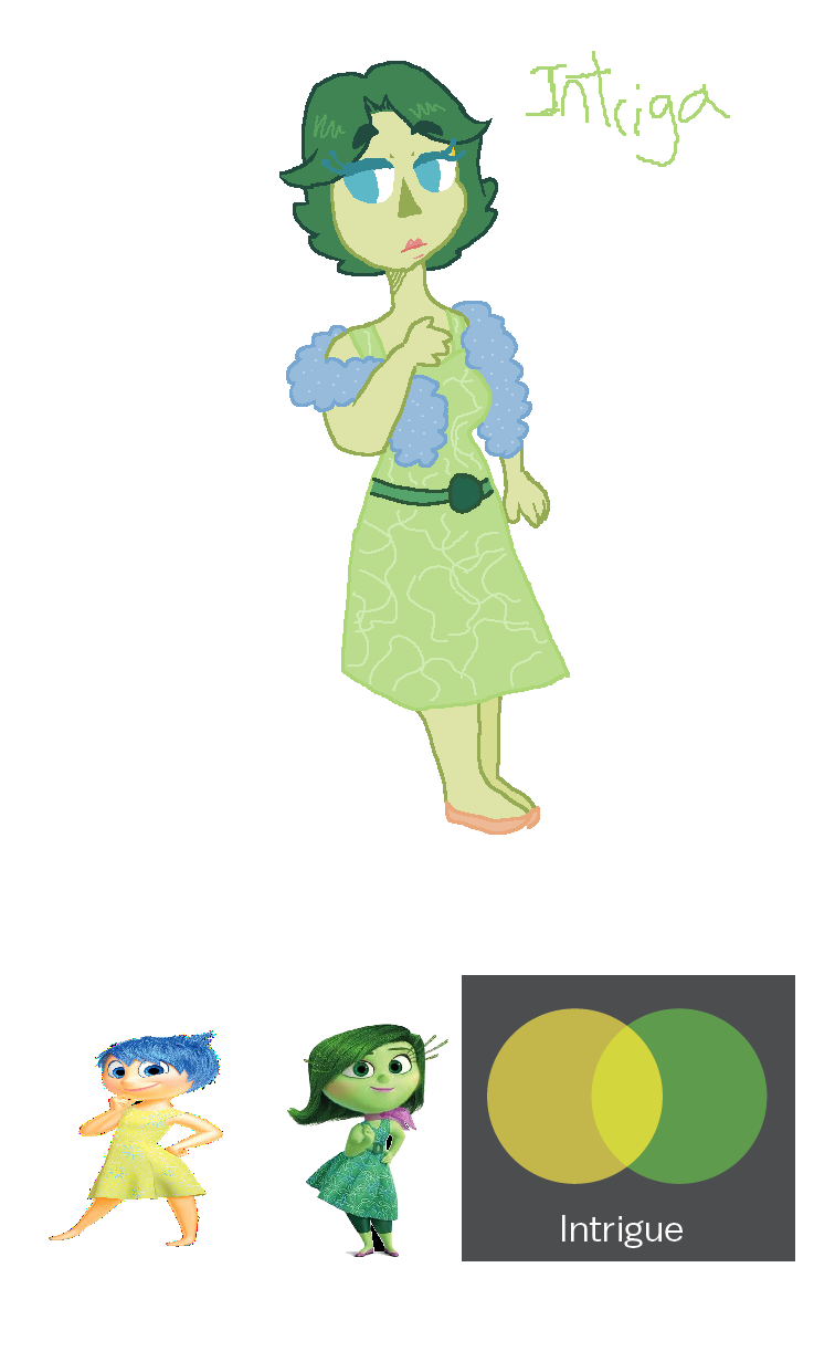 Joy and Disgust fusion