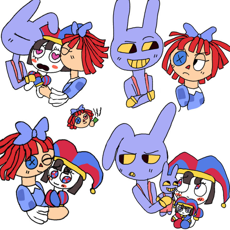 TADC - Jax/Pomni/Ragatha - PlayDate by IwriteThingsK on DeviantArt