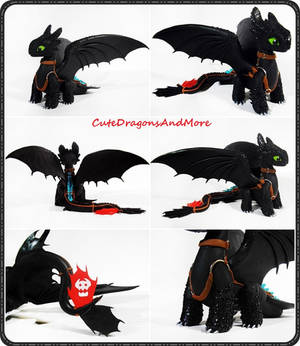 Fury dragons series: Toothless - COMISSIONED