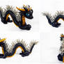 Black Chinese dragon - SOLD