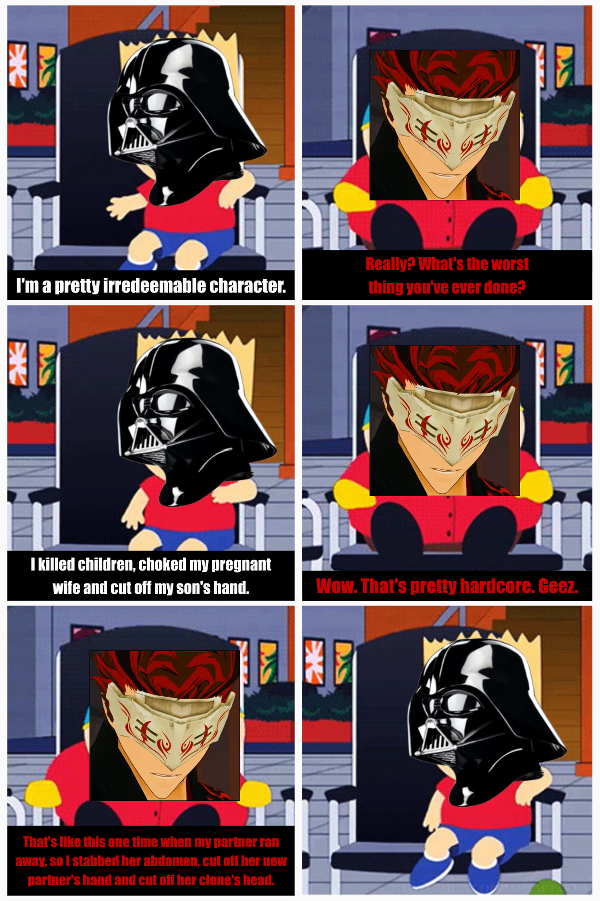 RWBY - Adam Taurus And Darth Vader