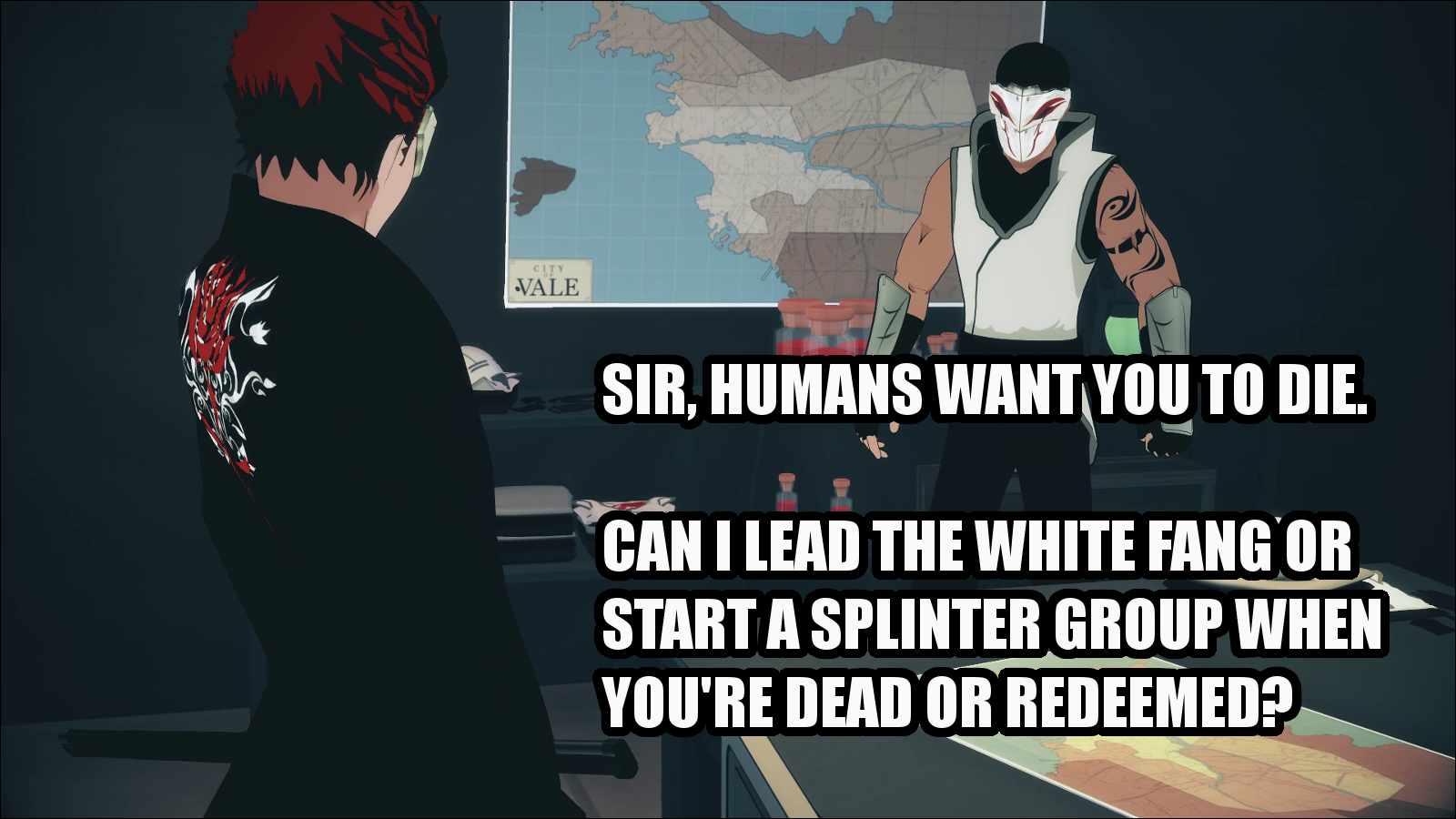 RWBY - Adam's White Fang