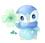 Piplup wishes you luck!