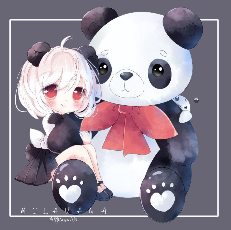 OC) Giant Panda Teddy! by Milavana on DeviantArt OC) Giant Panda Teddy! by Milavana on DeviantArt