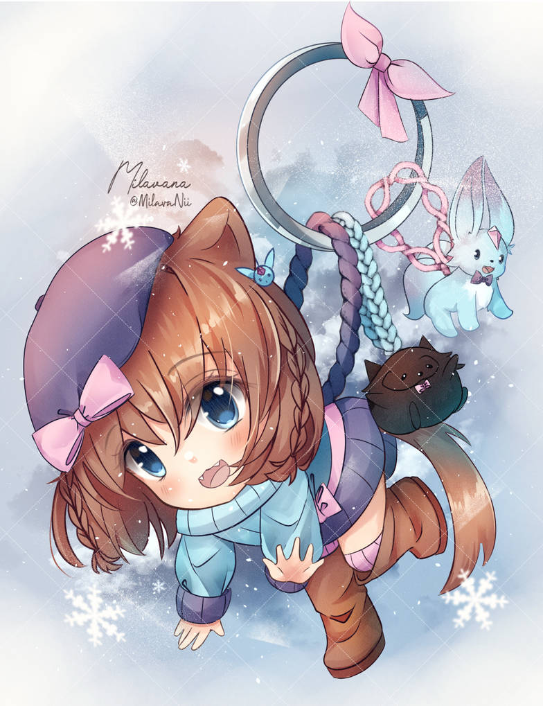 Key Chain Chibi! by Milavana on DeviantArt