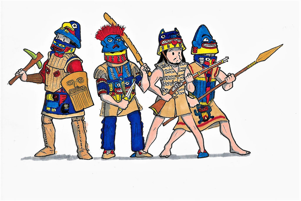 Tlingit Warriors by YukuJimaari on DeviantArt