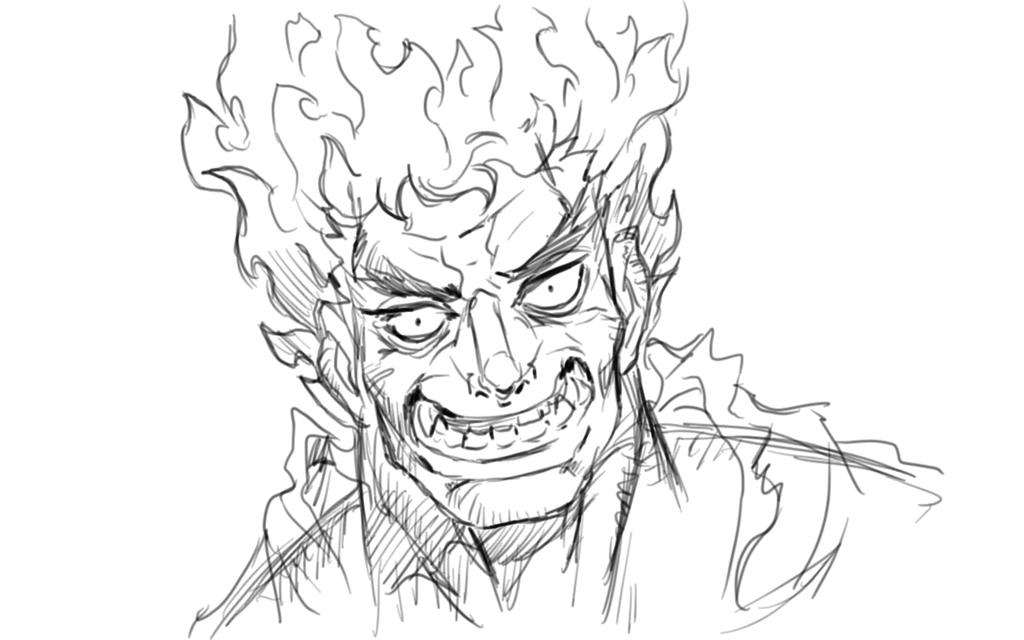Pure Rage Line Drawing rage by yuinkeun on DeviantArt