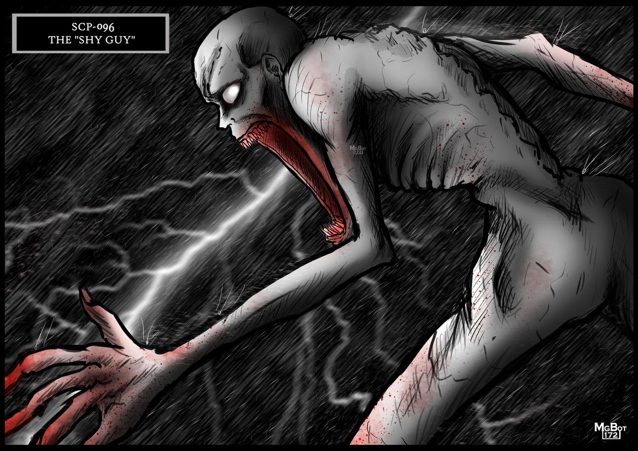 some concept art for SCP-096 for the illustrated series I'm working on : r/ SCP