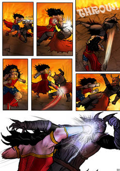 Dc art // Wonder Woman vs. Ares - Page 13